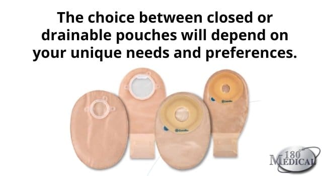 New Image™ Two-Piece Closed Mini Ostomy Pouch, Ostomy Care Products