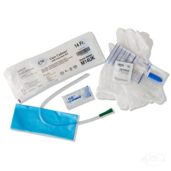 CURE M14UK Cure U Pocket Catheter with Kit of Insertion Supplies