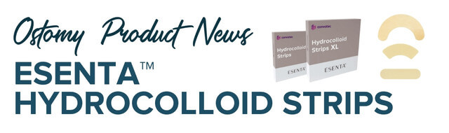 ESENTA Hydrocolloid Barrier Strips - ostomy product news at 180 medical