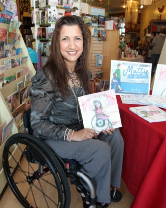 meena with matie has wheels books