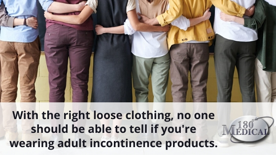 How to Wear Adult Incontinence Products Discreetly