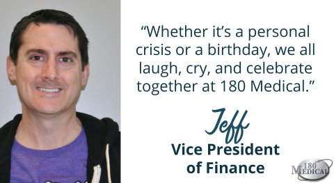 jeff quote - we laugh cry and celebrate together