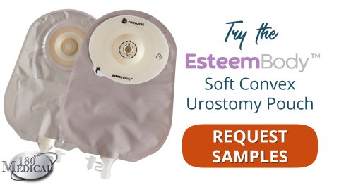 request esteem body urostomy pouch samples at 180 medical